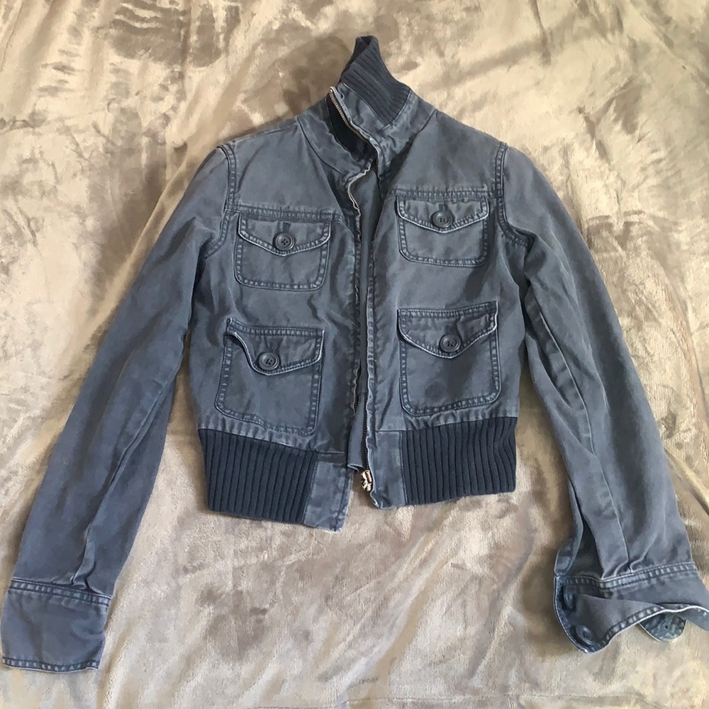 Dark Blue Jean Jacket